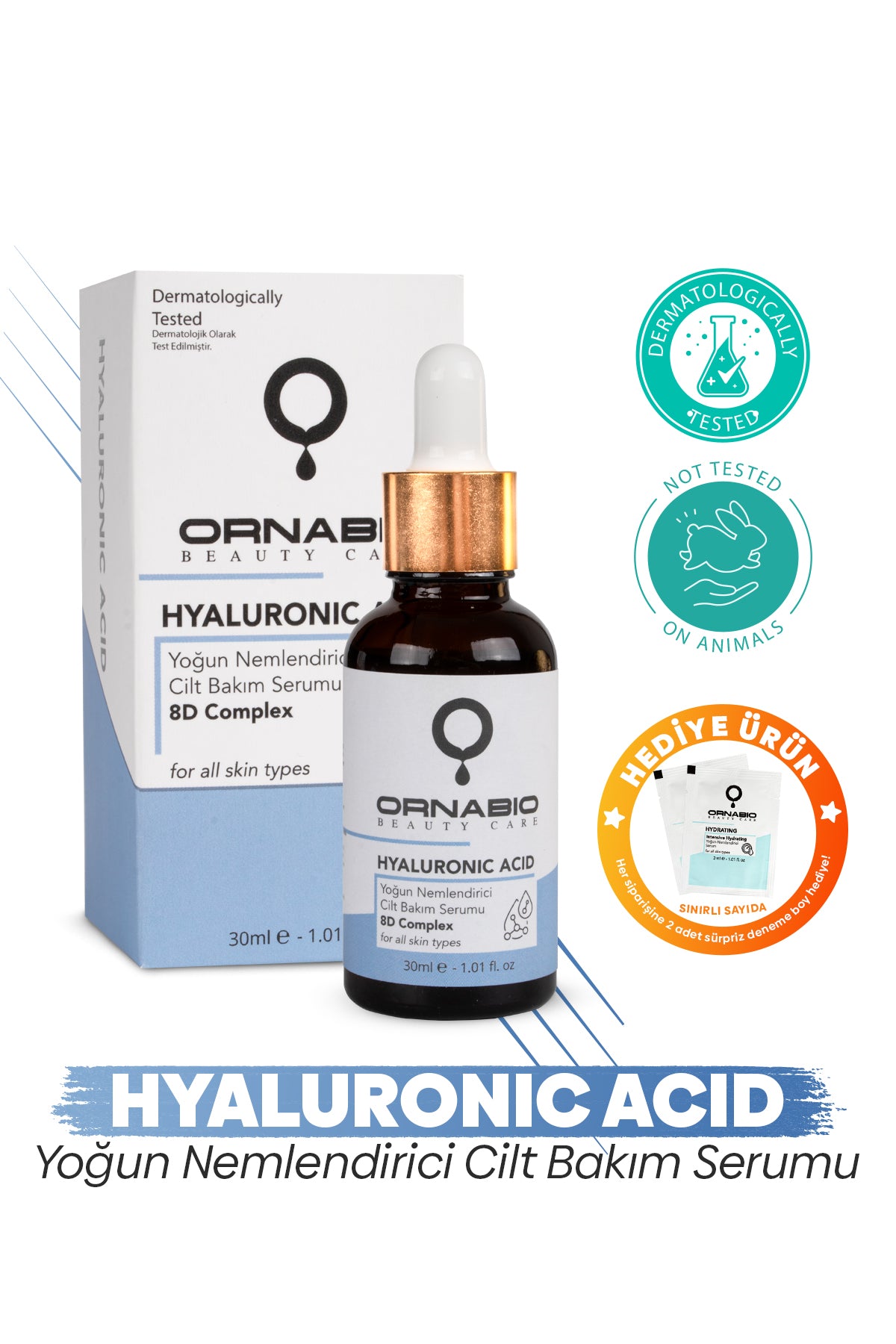 Hyaluronic Acid - Yoğun Nemlendirici Cilt Bakım Serumu