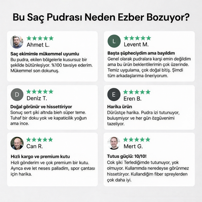 Doğal Görünümlü Saç Dolgusu®